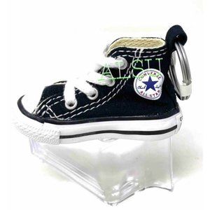 Converse Shoe Keychain Plain Black Color